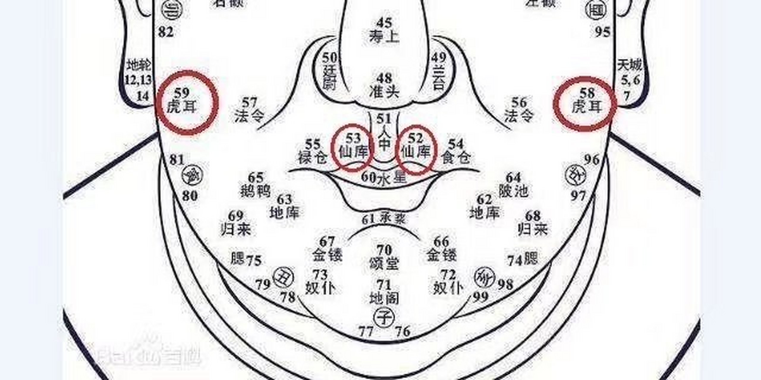 面相食仓禄仓图片