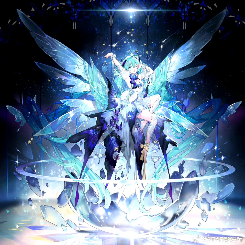 初音未来 画师:star影法师 #初音未来