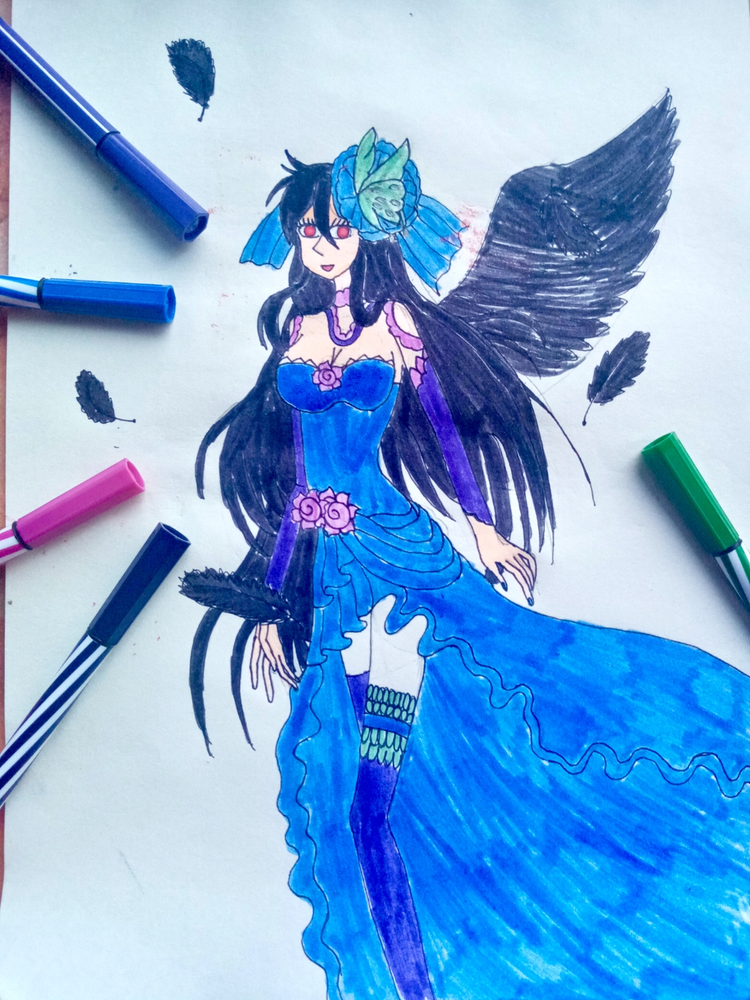 天使的画法恶魔