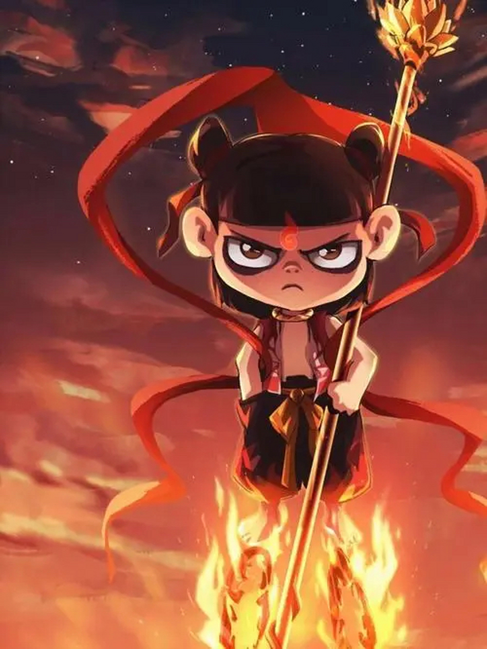 说到国产动漫电影,不得不说的就是《哪吒之魔童降世》,电影票房50.