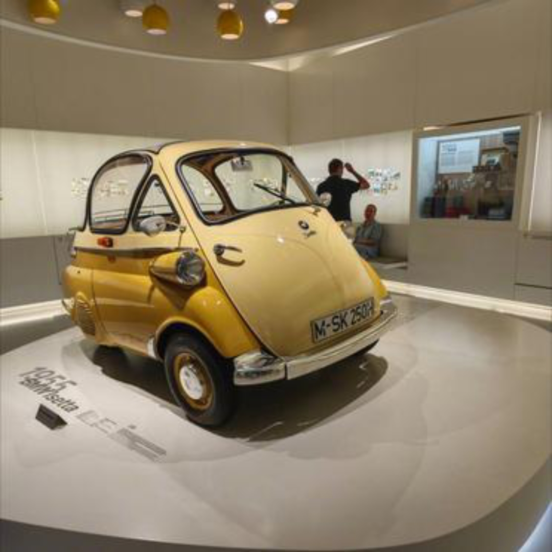 bmw isetta,宝马蛋车这是我在宝马博物馆里见到印象最深的一辆车