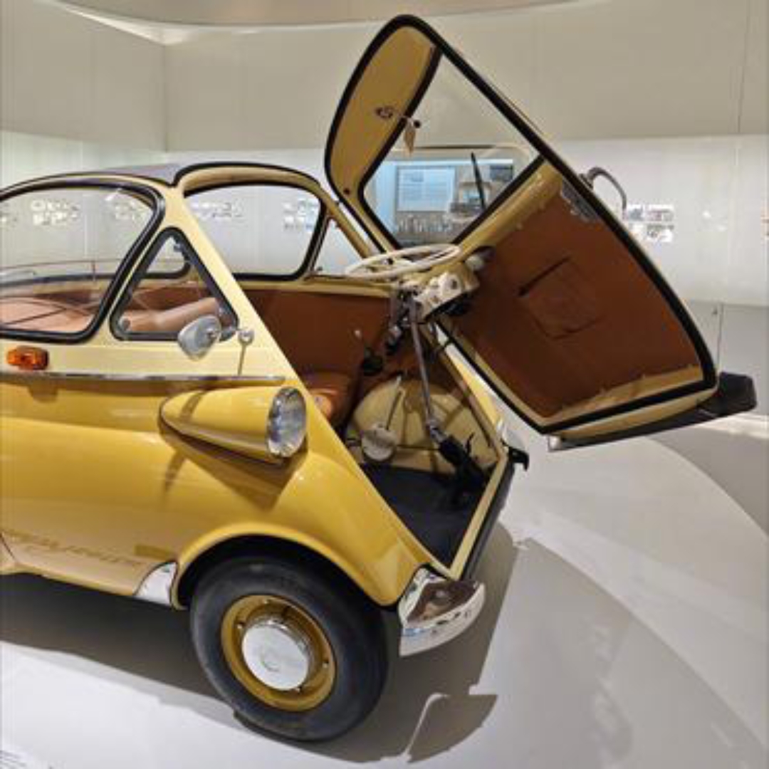 bmw isetta,宝马蛋车这是我在宝马博物馆里见到印象最深的一辆车