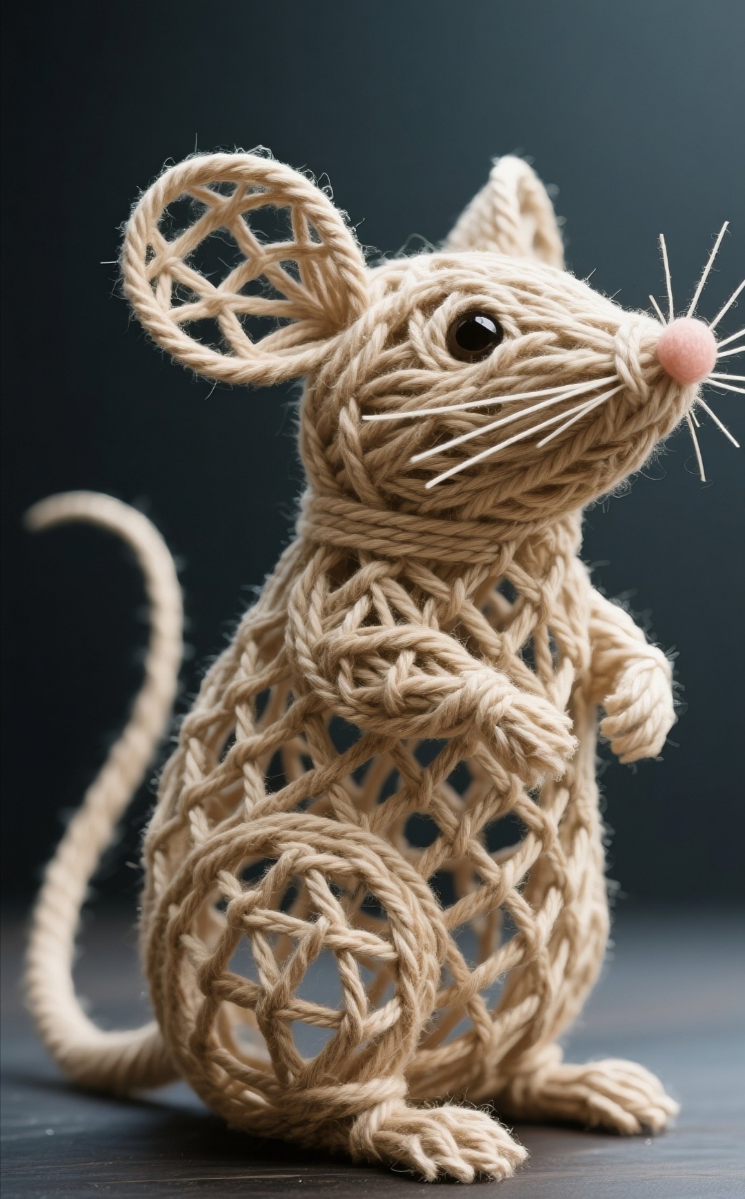 我用麻绳编出了12生肖,这样的小玩意儿可以成为艺术品吗?