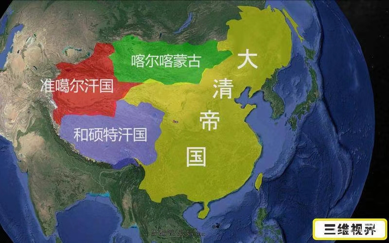 达延汗地图图片