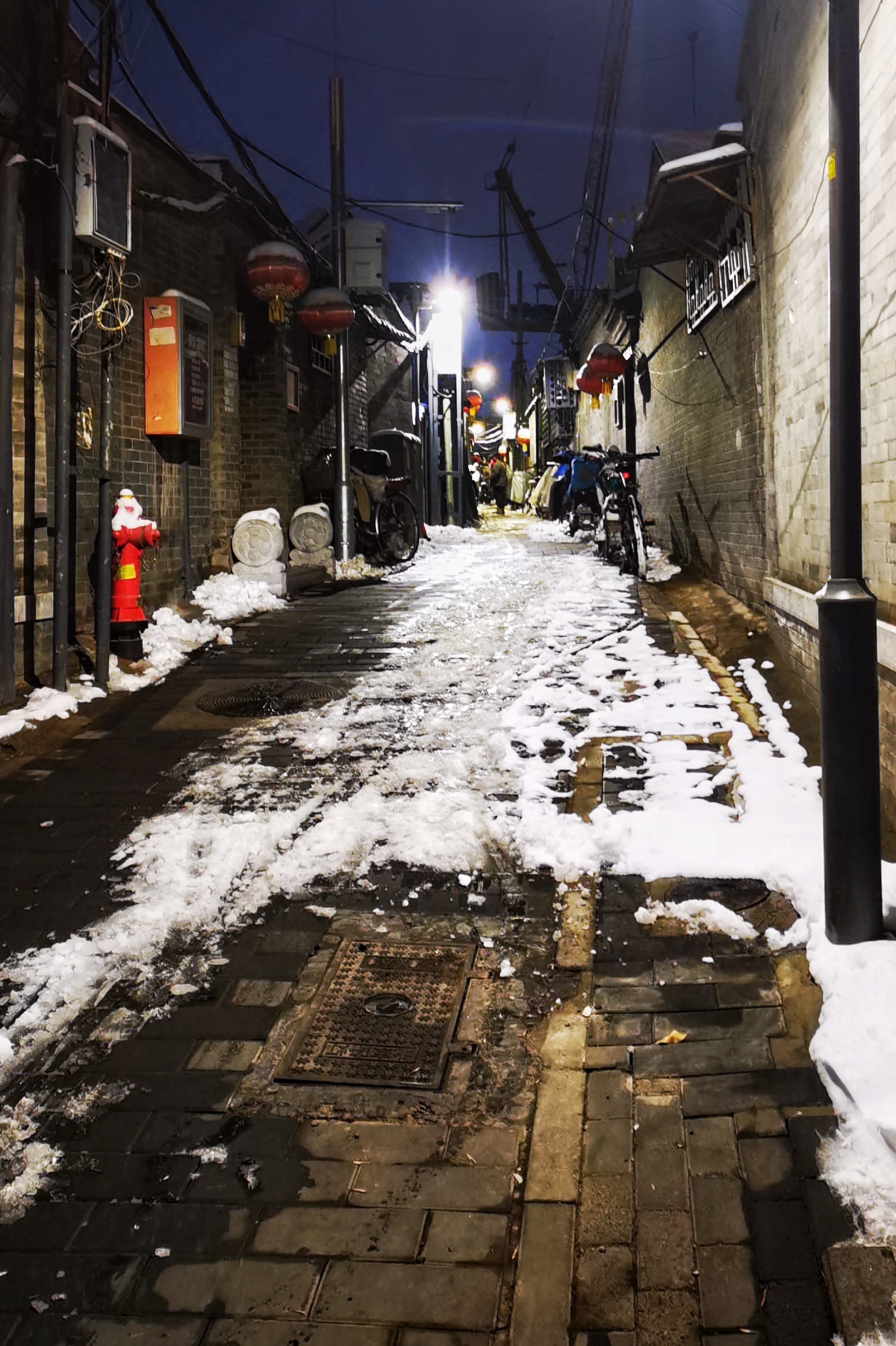 风雪夜归人