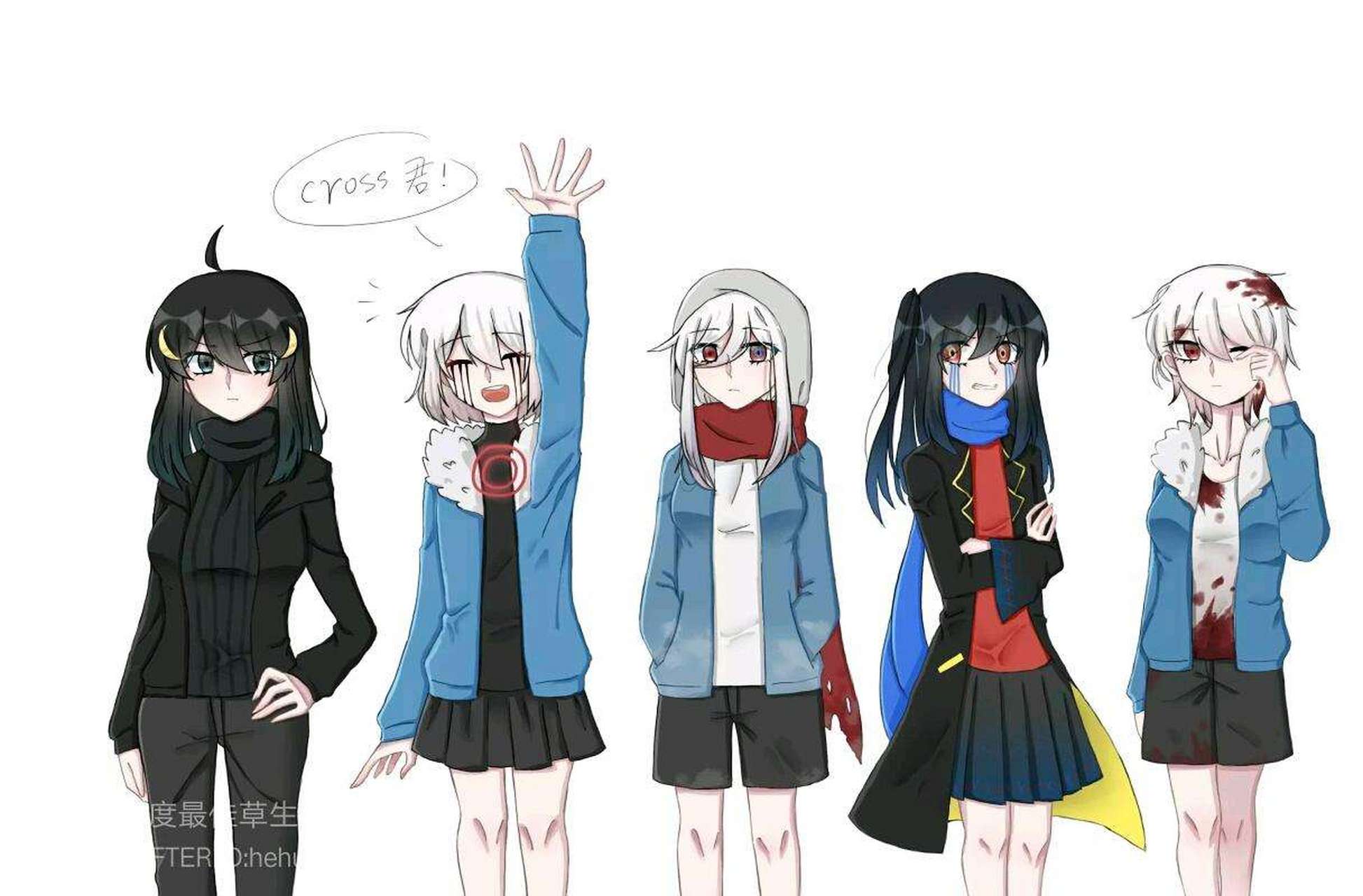 cross和xchara有福了[二哈]