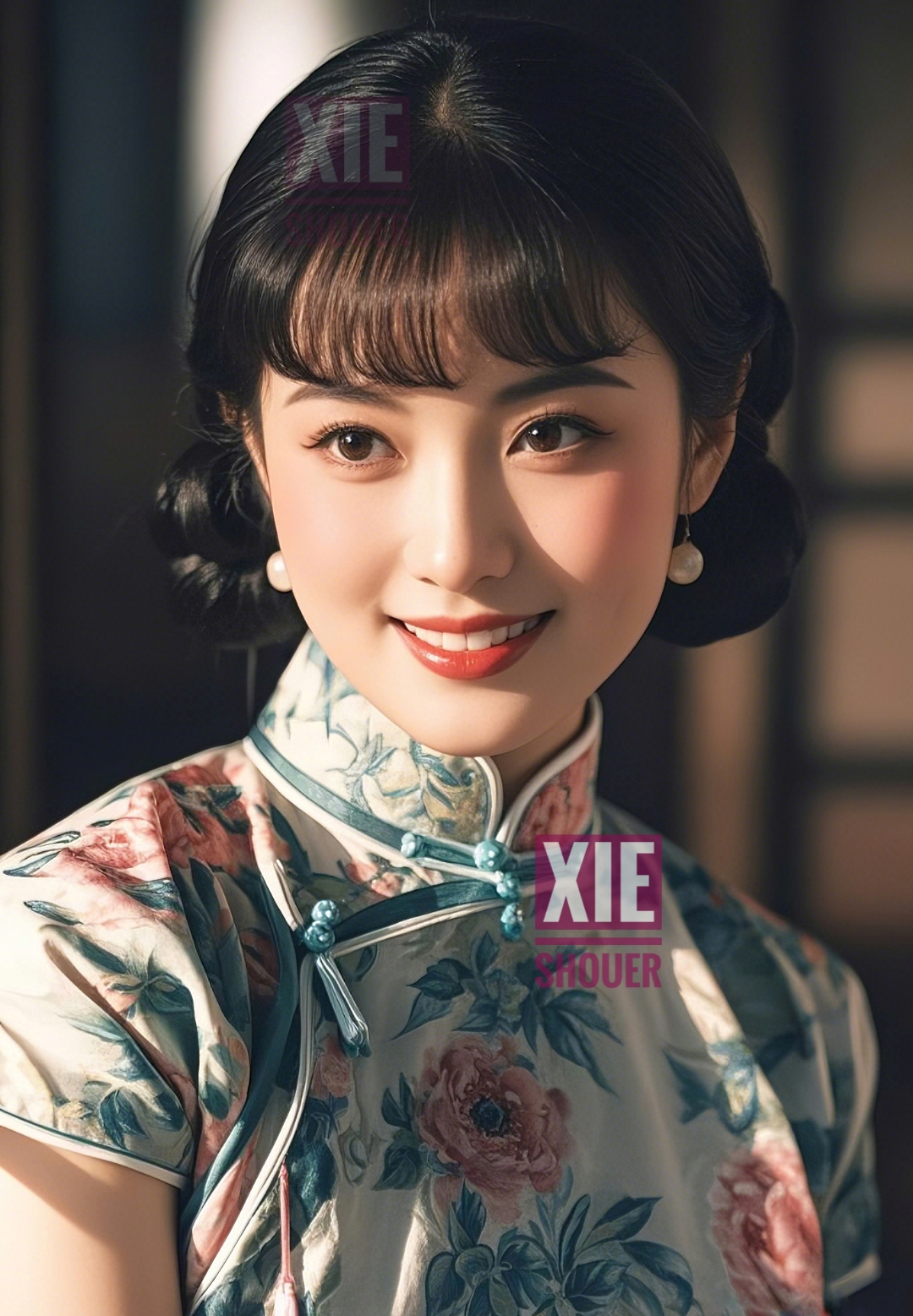 立领端庄,盘花典雅,尽显东方魅力娇