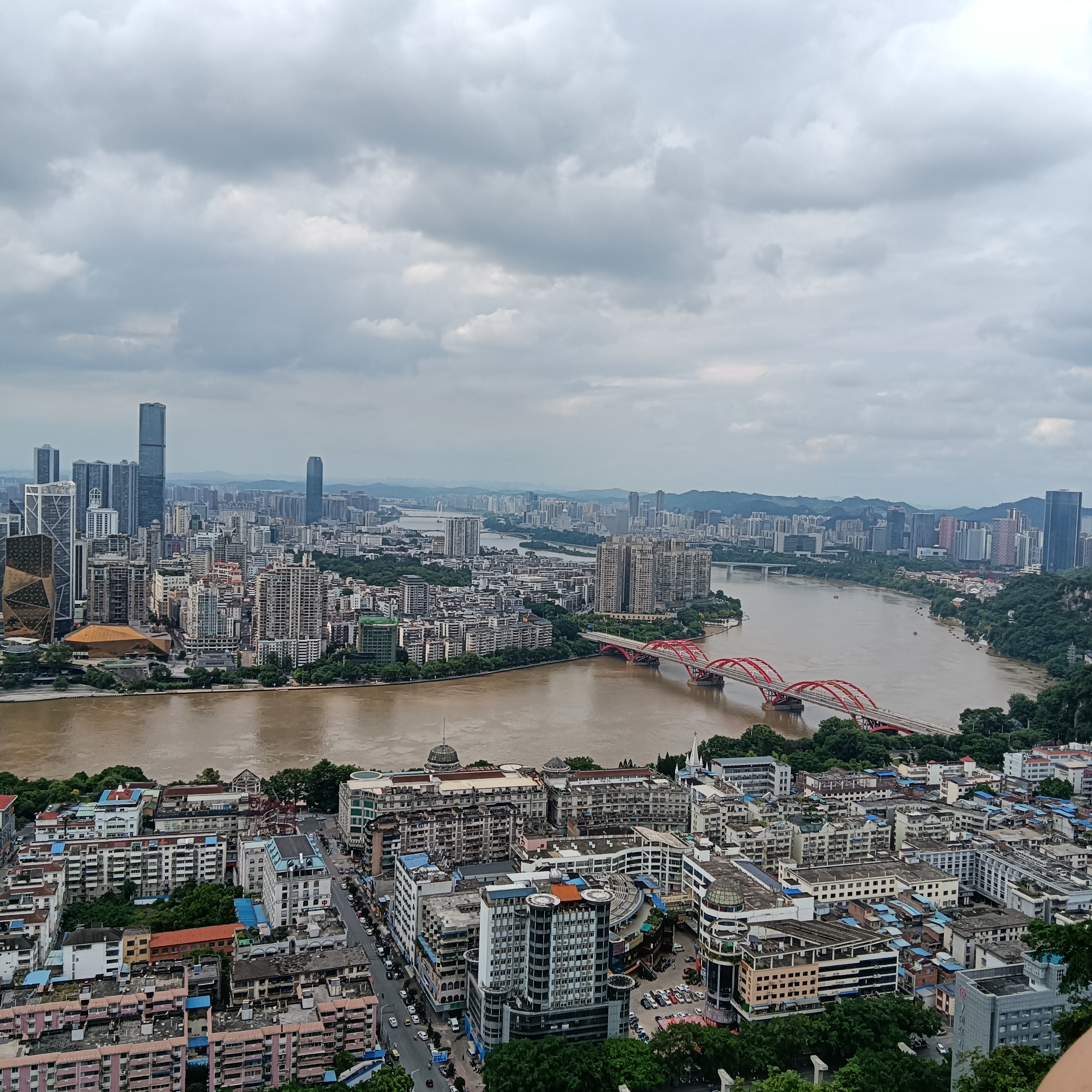 广西省柳州市马鞍山公园.