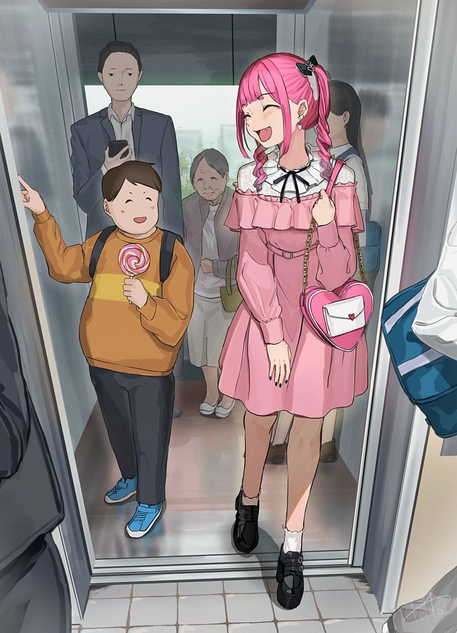 地雷系少女的日常生活  #推特爱上二次元# #暑期补番大作战#  画师