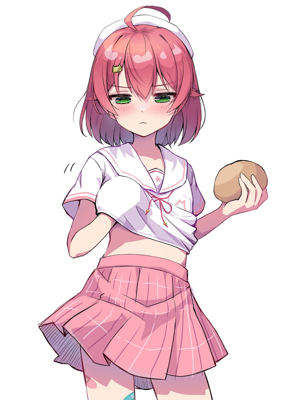 一脸嫌弃的给你看胖次 #推特爱上二次元#  前辈,你真是太差劲了!