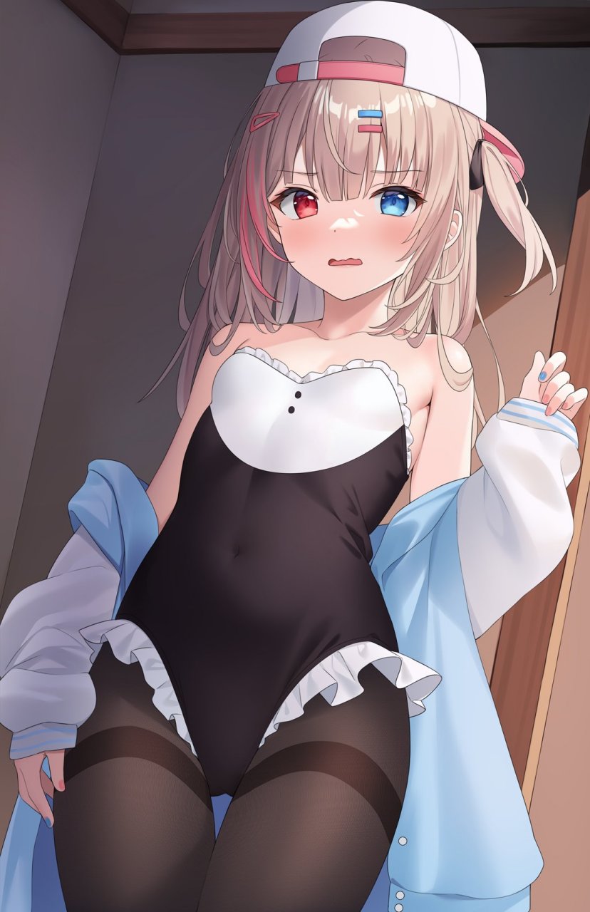 前辈,不要一直盯着我看,很羞耻的  #推特爱上二次元#  画师:hitsu twi