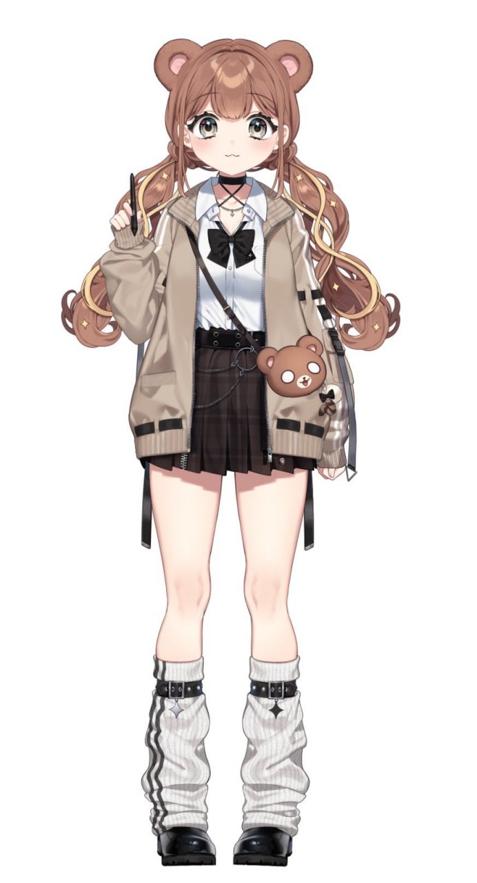 熊少女  #暑期补番大作战# #推特爱上二次元#  画师:咲良ゆき twi