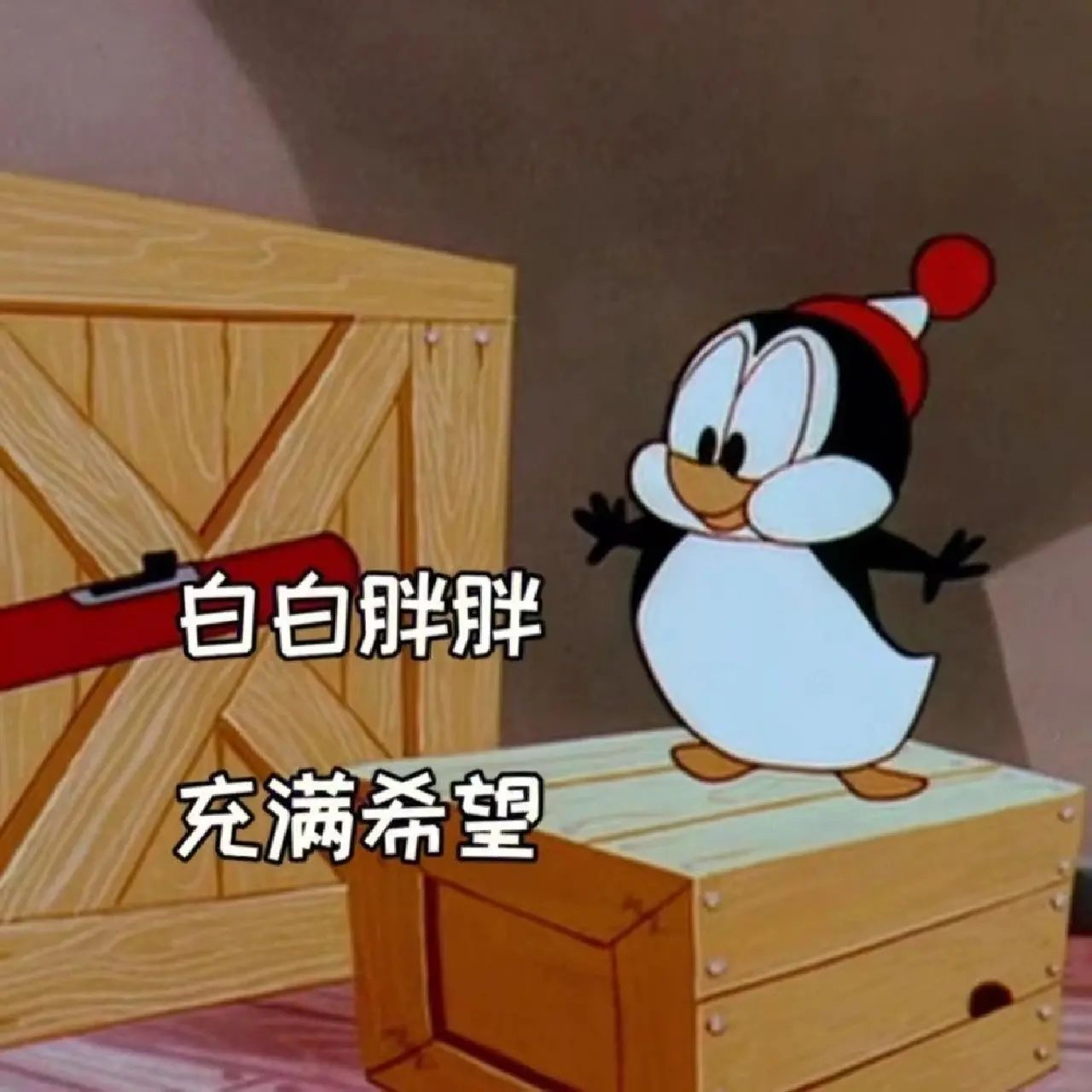 表情包收藏#搞笑表情包#  白白胖胖,充满希望