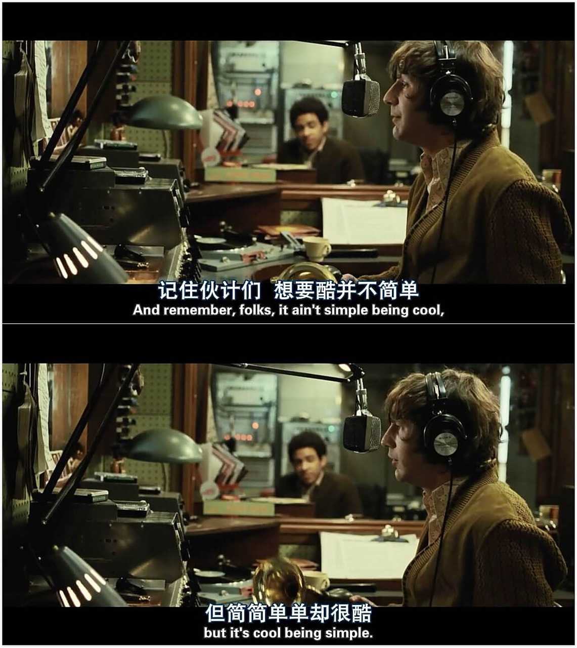 每天一句让人心动的电影台词# 《海盗电台》里的dj西蒙以为遇到了