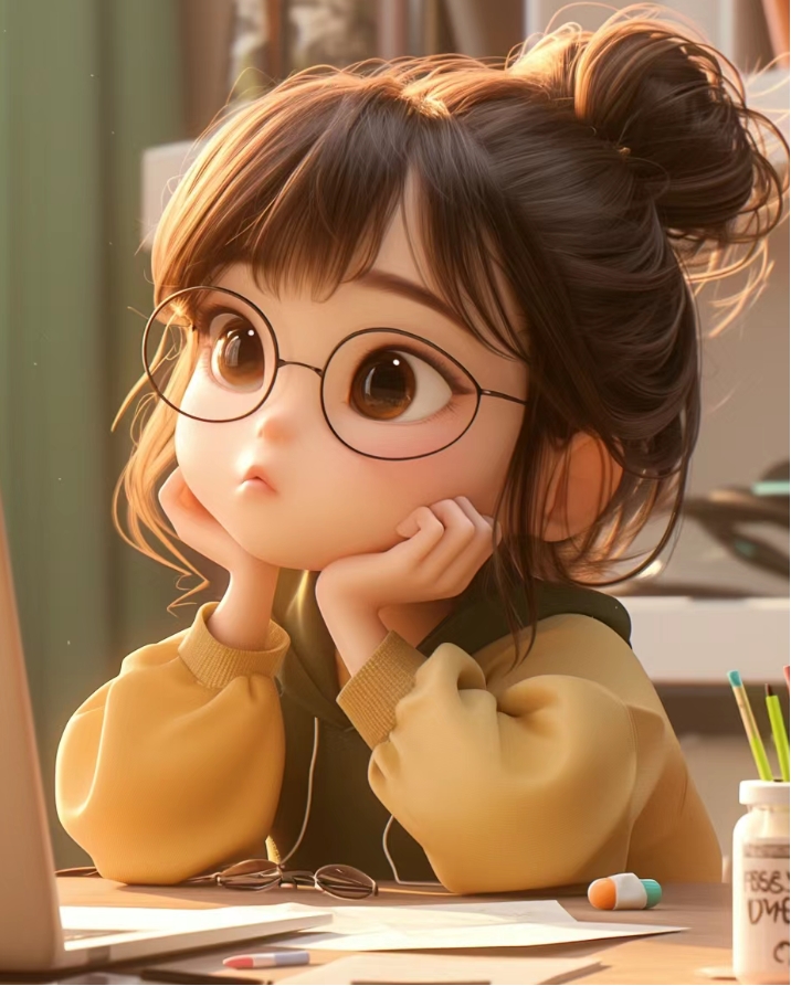 小女孩的大眼睛闪烁着好奇与灵动,蓬松的头发扎成马尾辫,尽显俏皮可爱