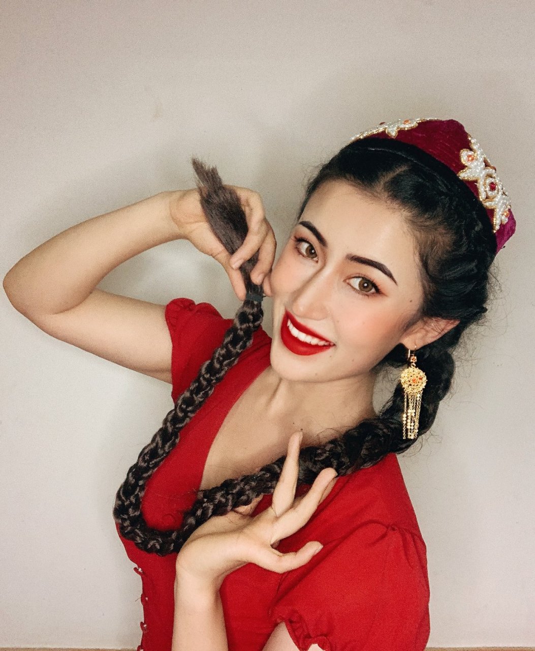 新疆和田姑娘阿依图娜值得被珍惜   [心]