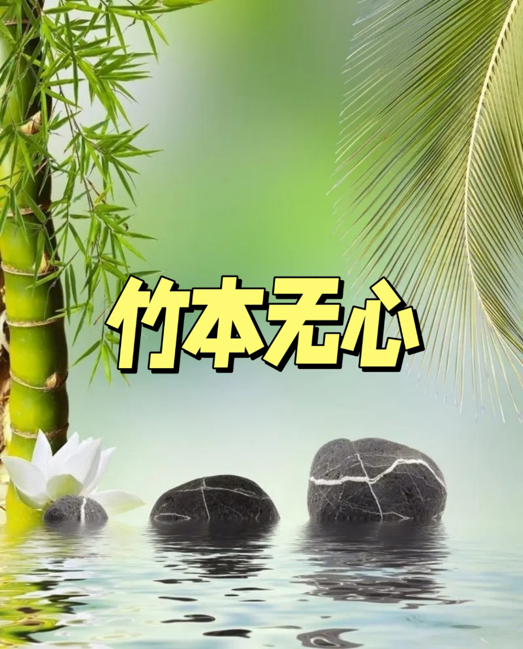 竹本无心,却节外生枝,藕虽有孔,出淤泥而心不染.