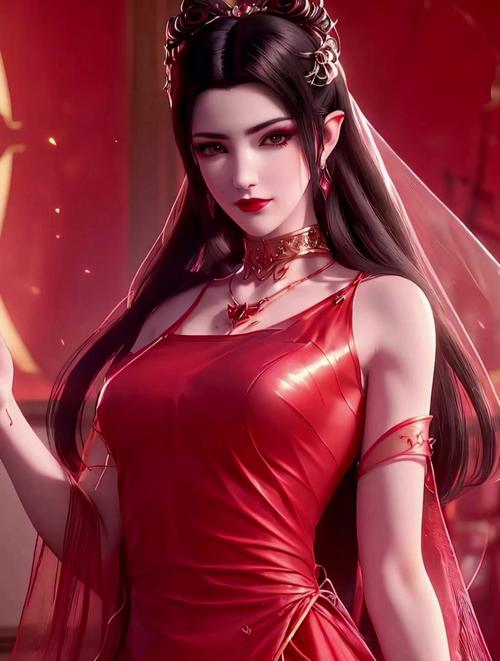 美杜莎气质冷艳,相貌绝美,实力强大,杀伐果断,沉稳有远见