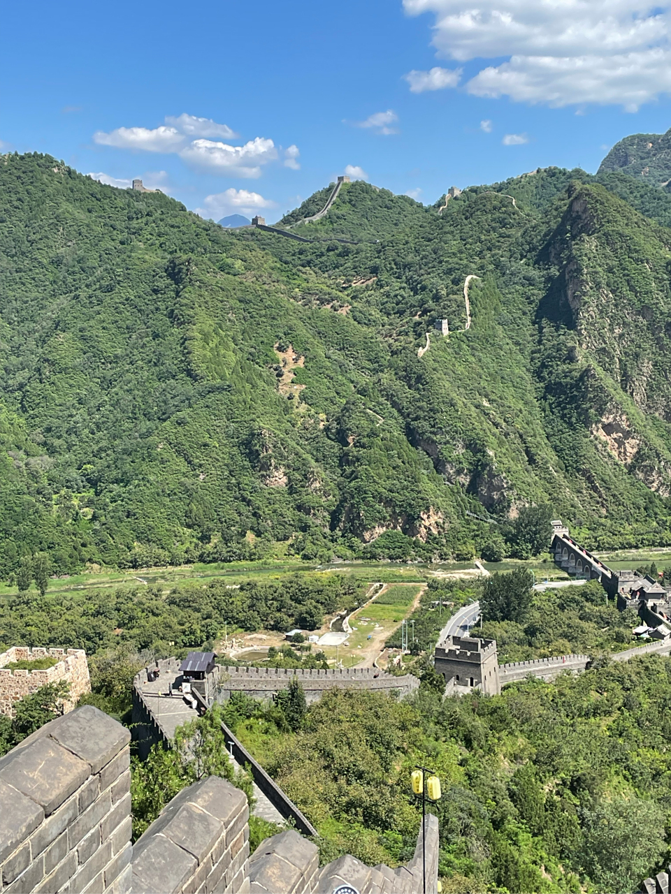 秋初黄崖关长城,古韵犹存,美不胜收.