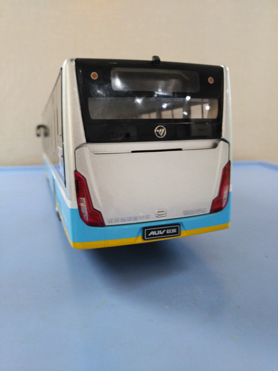 福田欧辉模型 刚入手的1:35福田欧辉bj6123evca-25模型