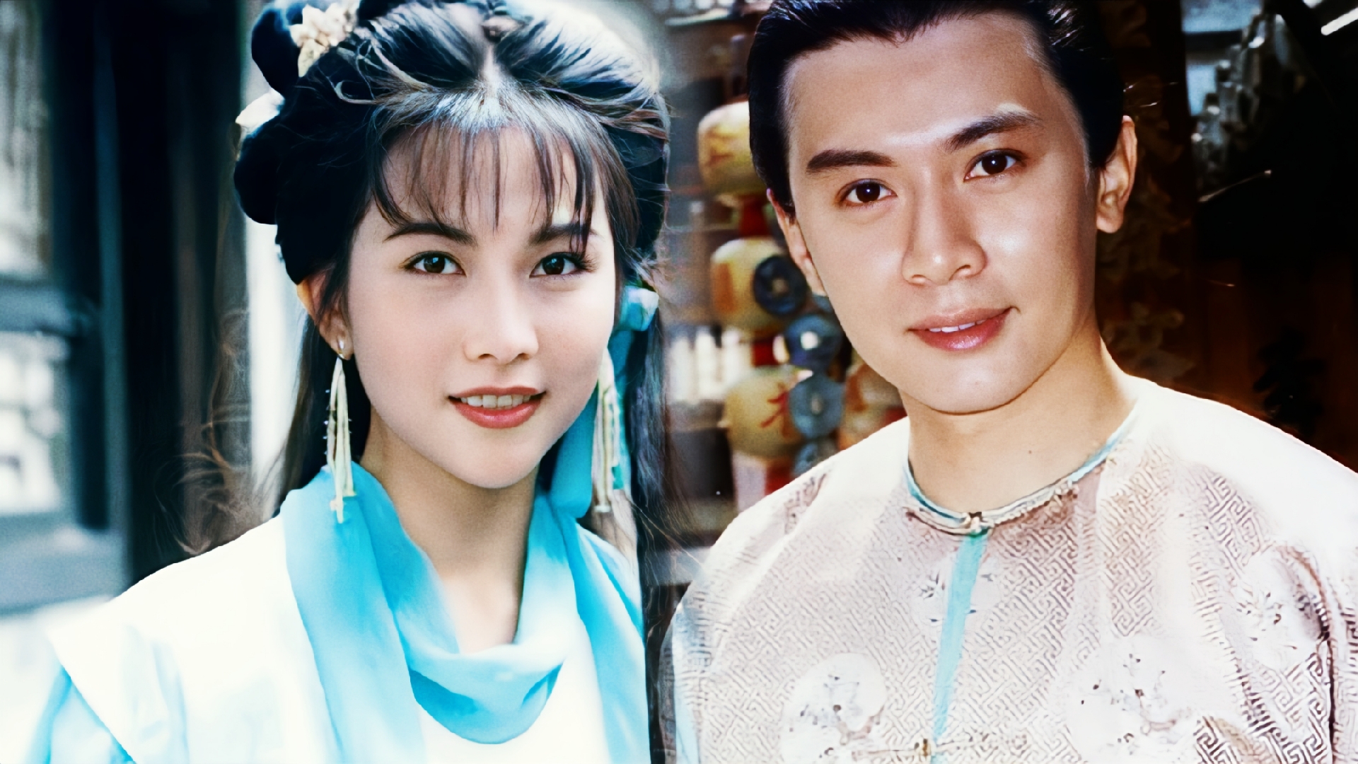 昔日tvb的金童玉女何宝生与蔡少芬这一对,他们在荧幕上给我们带来了无