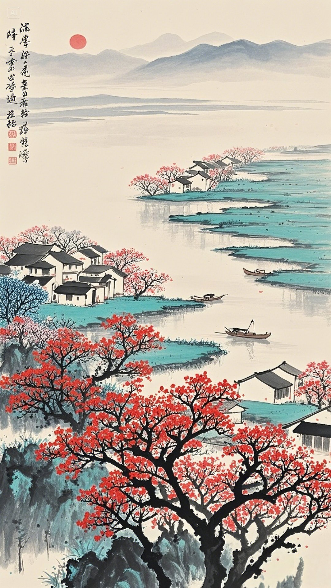 观夫水漾清涟,山含黛影,烟霞欲醉,风物殊胜