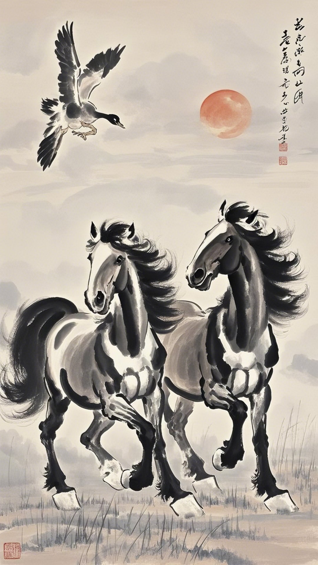 一骑燃空天地坼,鬃尾犹衔霜月.汉塞霜蹄,唐关铁镫,踏碎星辰屑