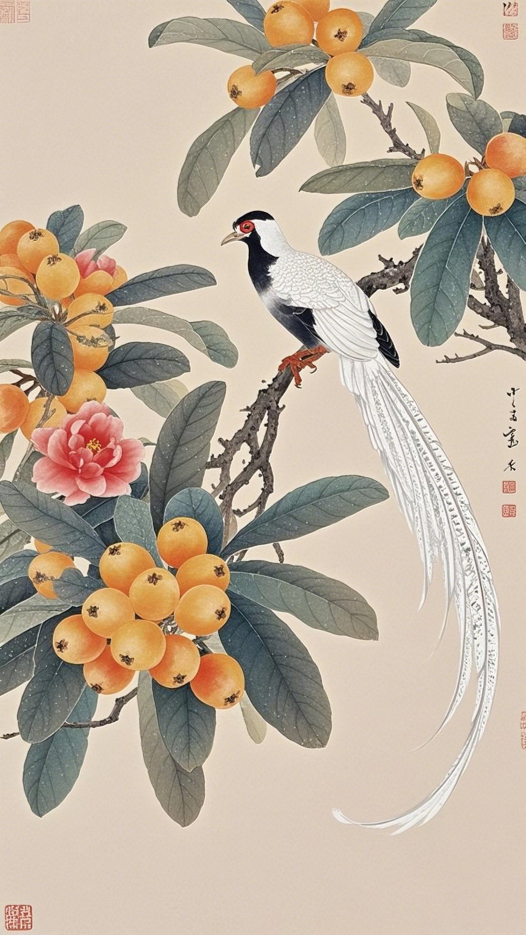 《鹧鸪天·枇杷鸟趣》