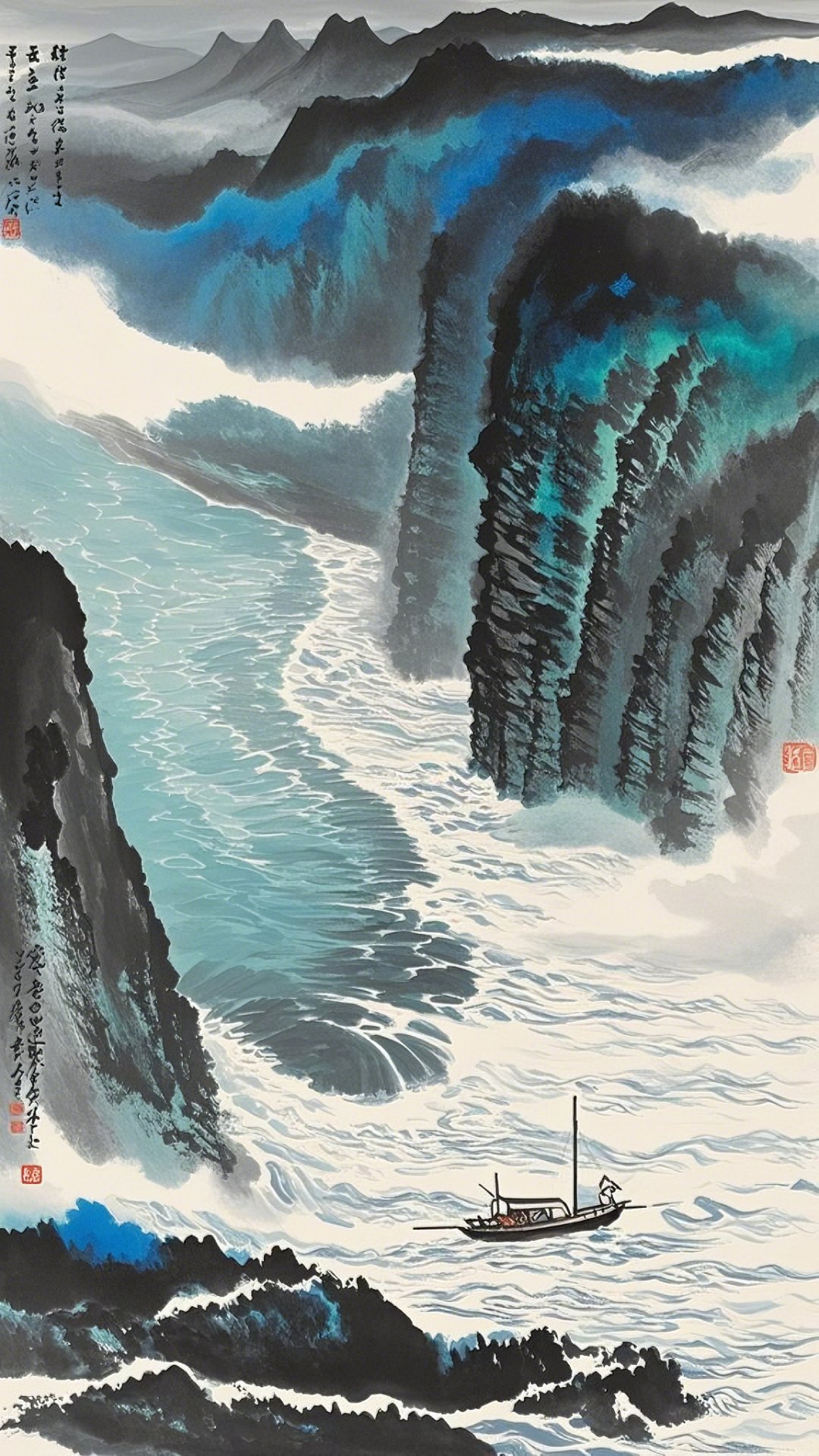思今古,风流者.寻胜景,心无挂.任时光流转,逸怀堪藉