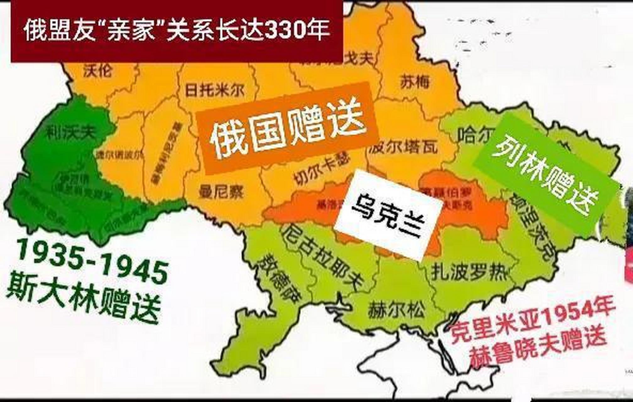 乌克兰领土变迁史.