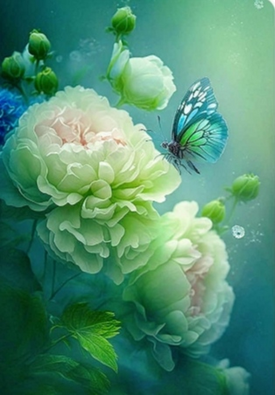 蝶恋花花恋蝶,形影永相随