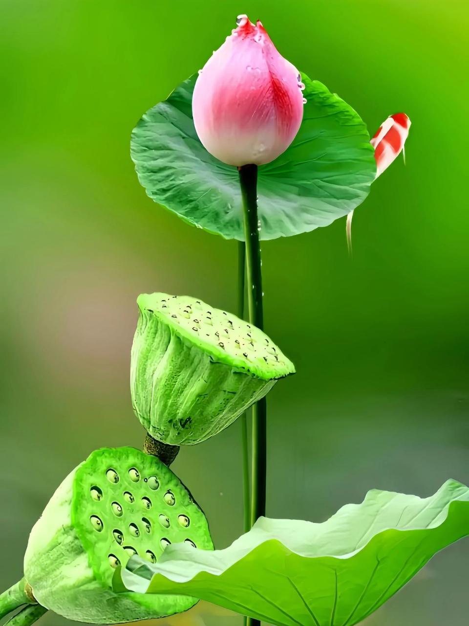 好运莲莲  一花一世界 一叶一菩提