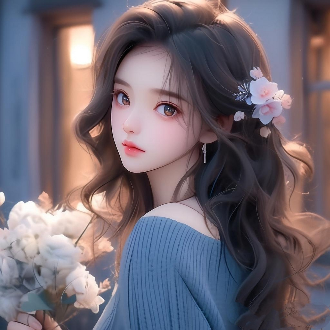 美丽动人的小姐姐#头像# #乐享周末分享吧