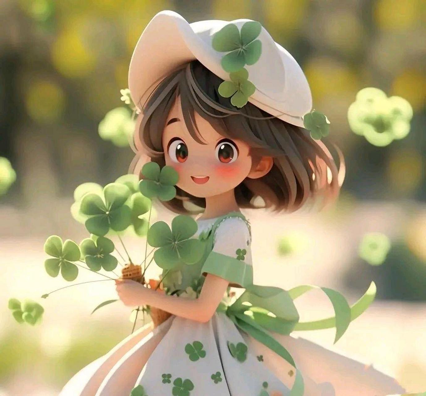 幸运草女孩