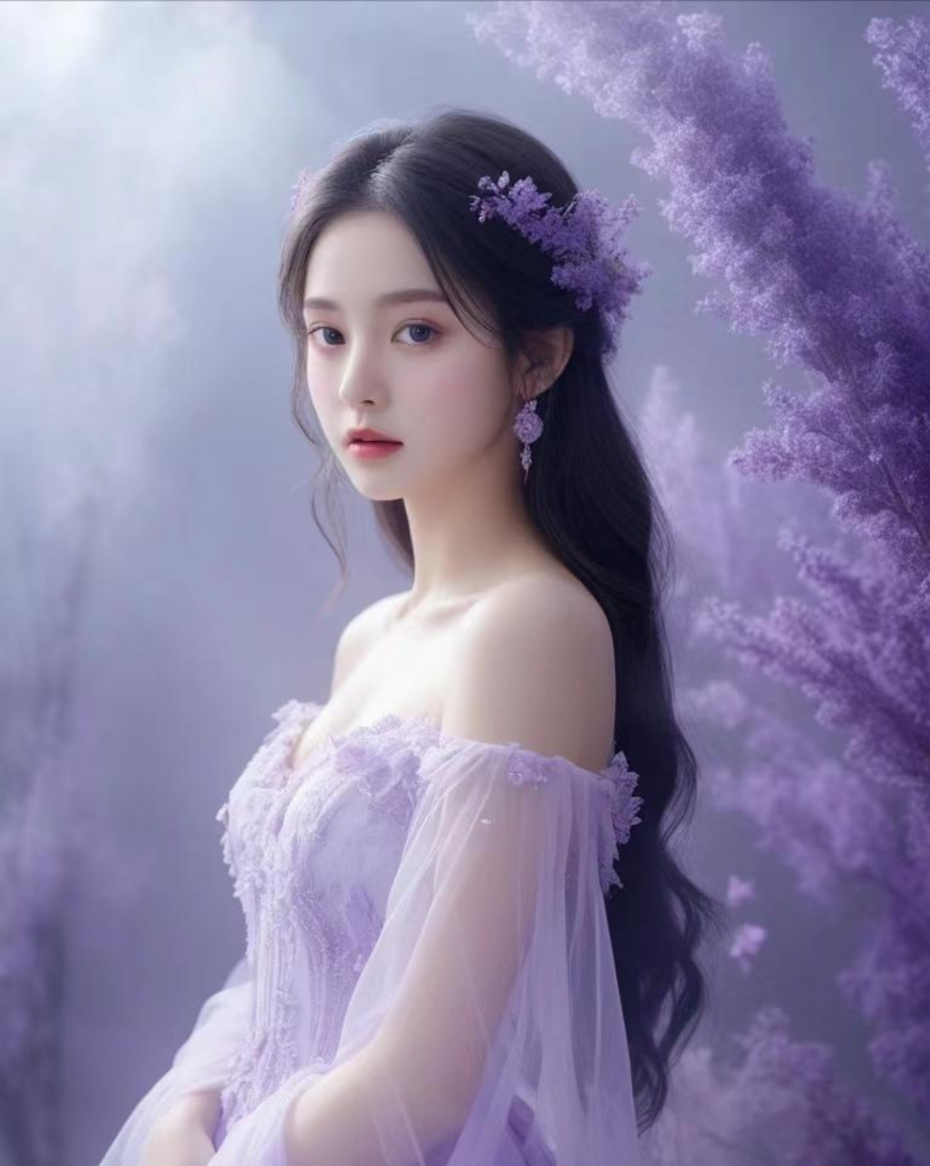 紫衣女子#乐享周末分享吧