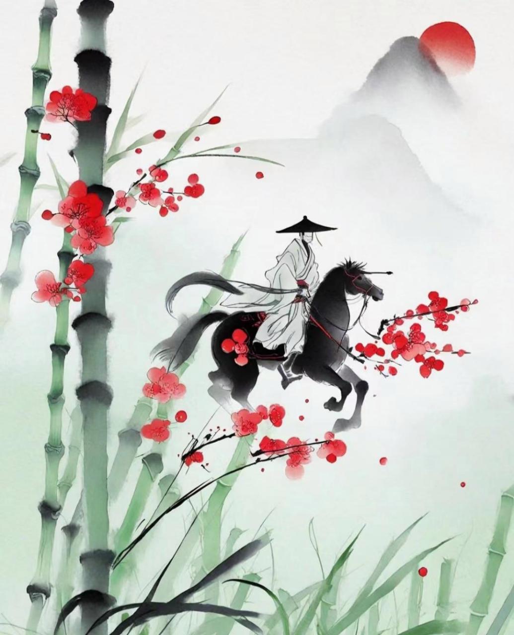 一人一马一江湖#古风