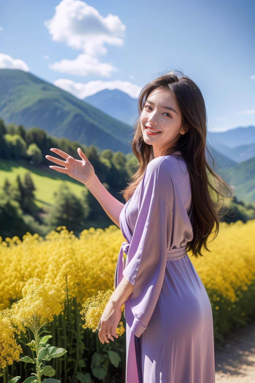 峰峦叠翠,云雾缭绕,仿佛人间仙境