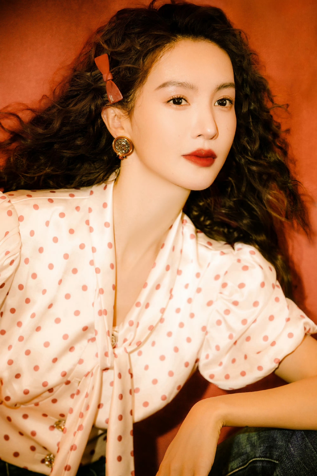 山东姑娘金晨笑了,眉眼弯成月牙,嘴角漾起春风