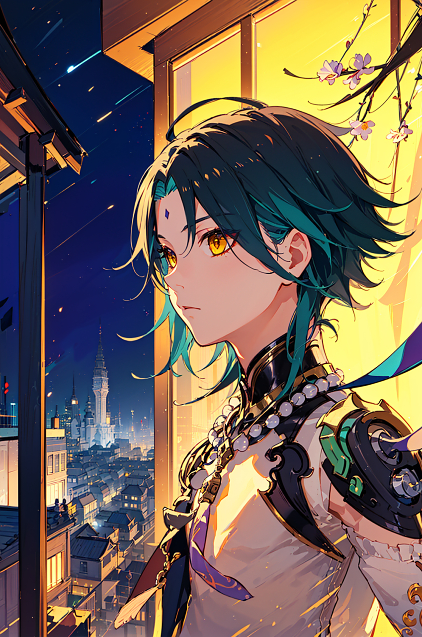 原神魈,蜜汁脸红,还有乱入图,你看清楚了没?