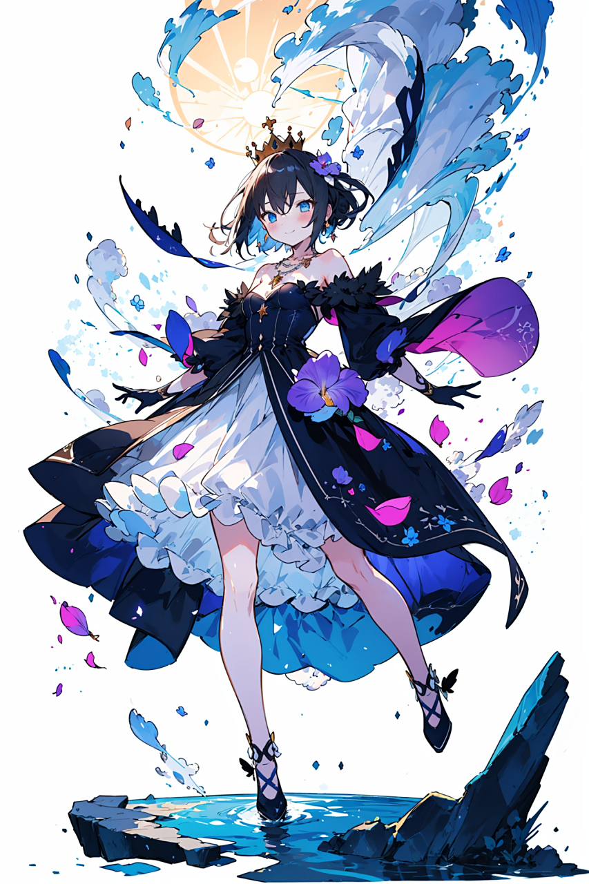 魔法公主,动态立绘,美中有动!