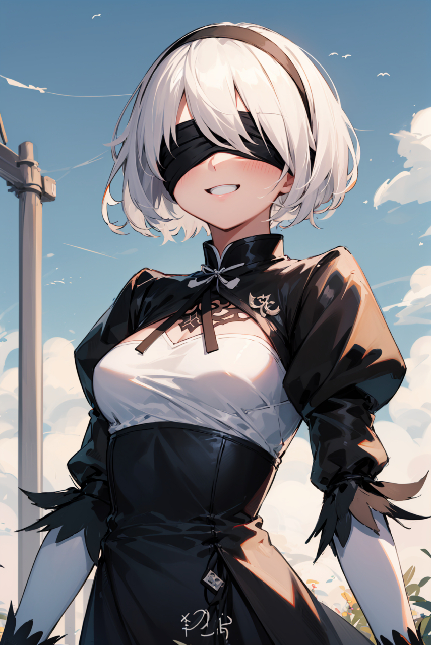 尤尔哈2b-尼尔机械纪元,这个角色名字起的好!