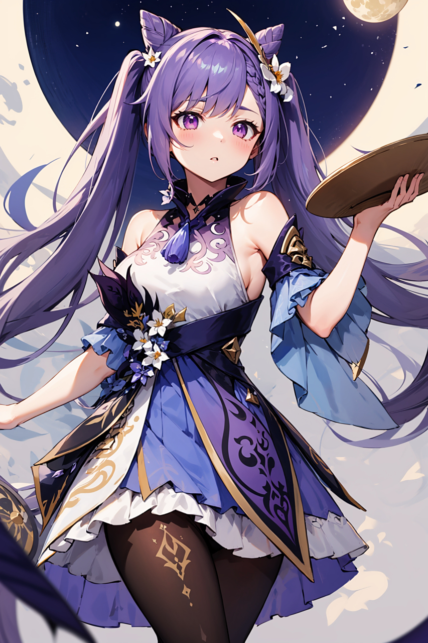 2个角变成耳朵也蛮好看的[滑稽]#二次元# #动漫头像和壁纸# #原神