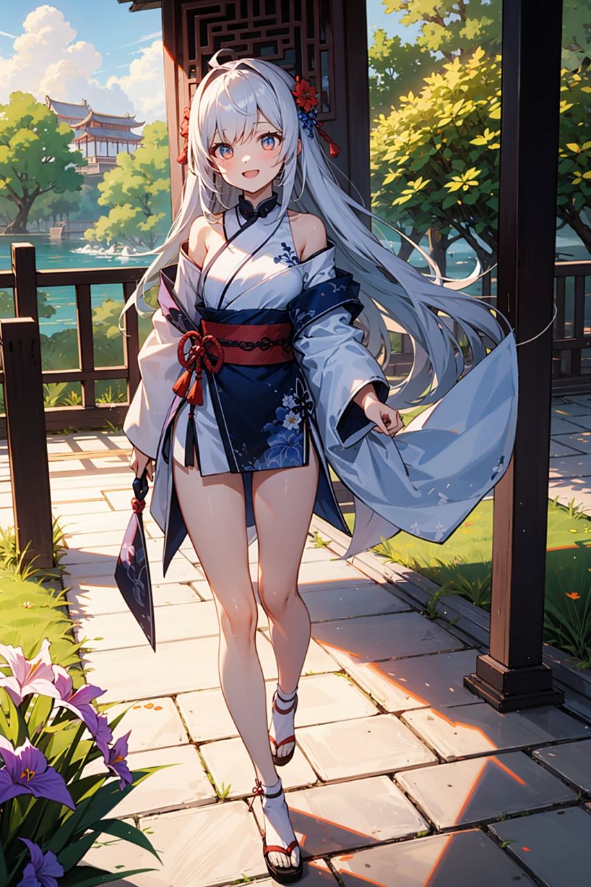 美美的一天,怎么能少的了汉服小姐姐  #二次元# #ai绘画# #动漫头像和