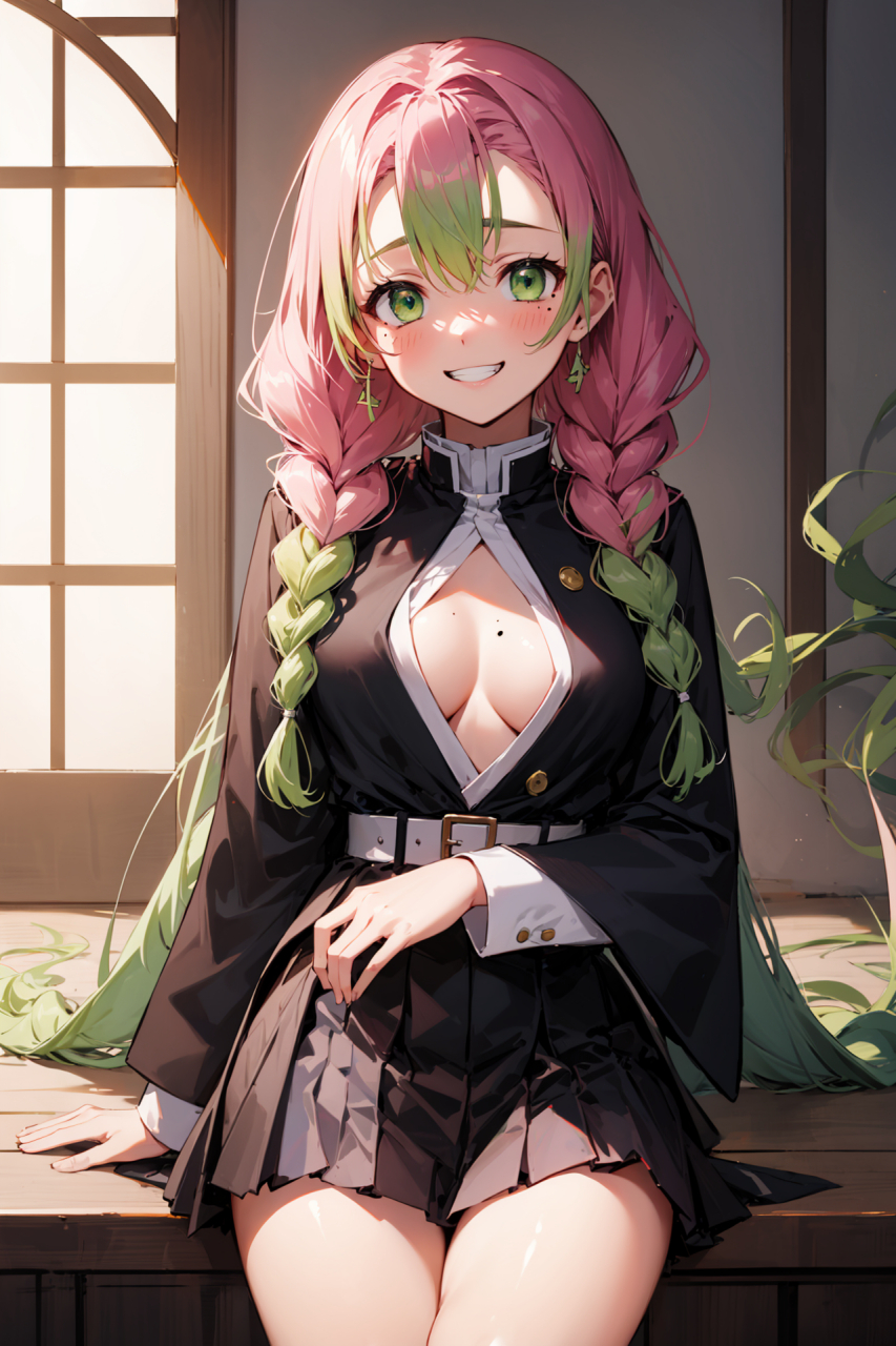 甘露寺蜜璃 - 鬼灭之刃,绿毛的时代!