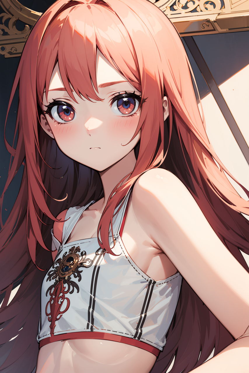 二次元# #动漫头像和壁纸# #平胸# #美女