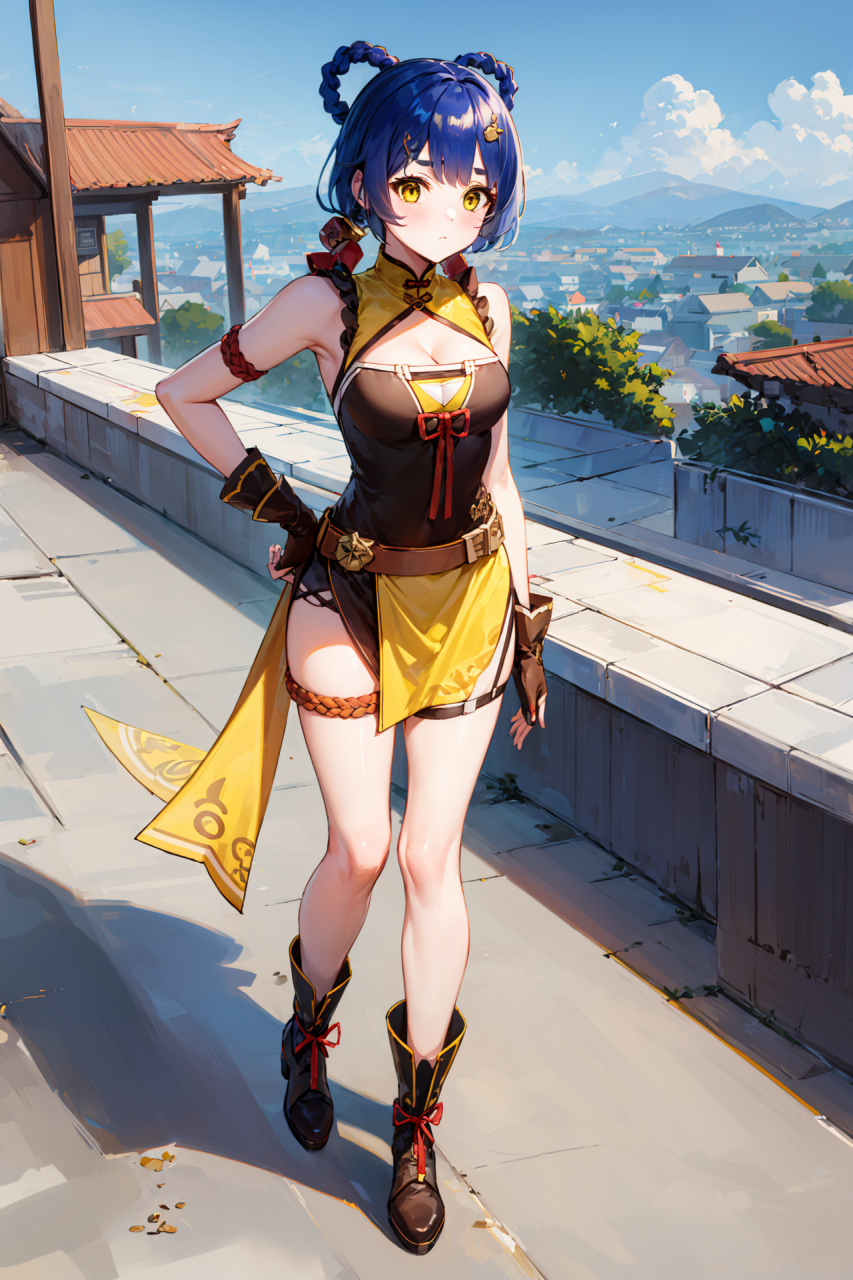 香菱-原神,现在才知道香菱这么好看!