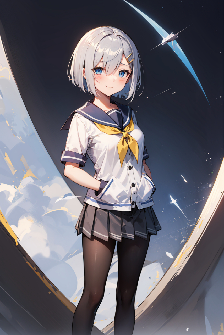 滨风-舰队collection #二次元# #动漫头像和壁纸# #游戏推荐