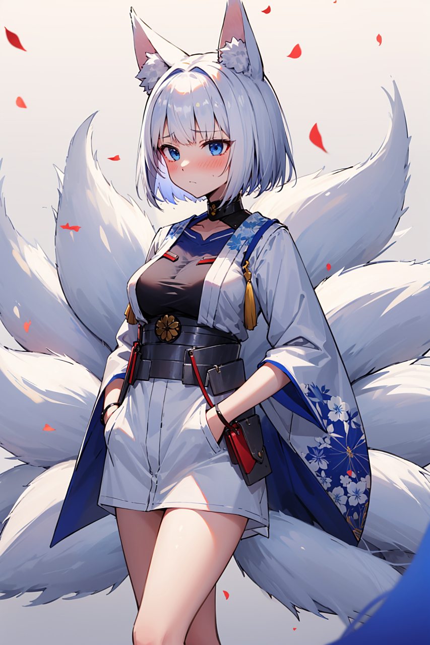 加贺-碧蓝航线 九尾狐的美女这个属性哪都有!