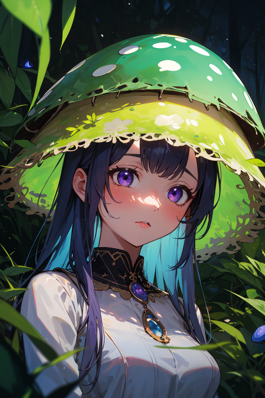 二次元# #动漫头像和壁纸# #蘑菇