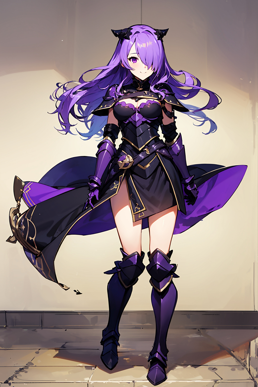 卡米拉 - 火焰之纹章,盔甲长毛女战士!